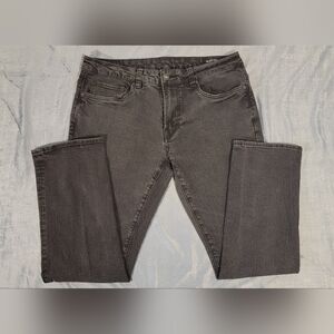 Buffalo David Bitton Men's Dark Gray Slim Jeans